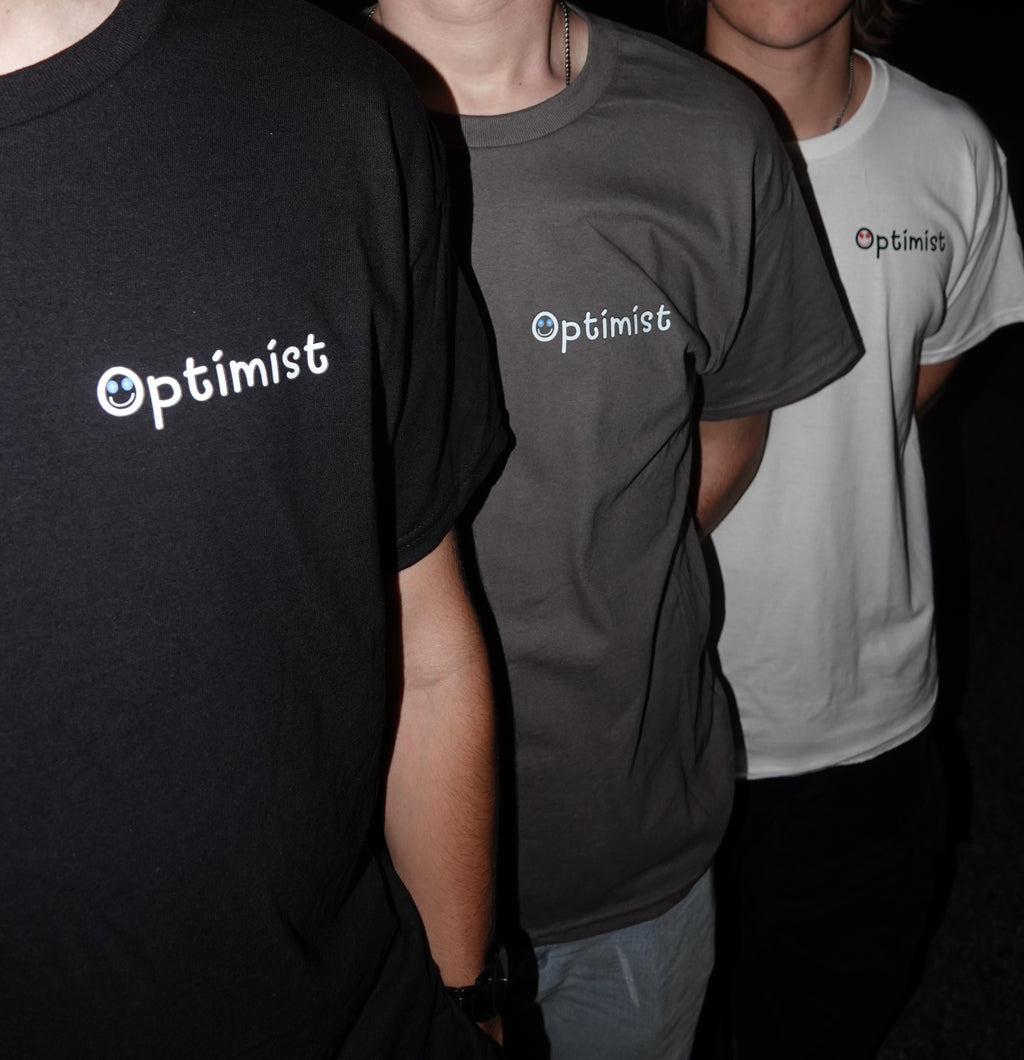 Black Optimist T-Shirt Short Sleeve